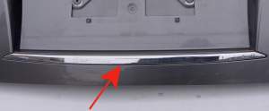 LISTWA DOLNA CHROM KLAPY INFINITI Q70 M30d M35 M37 M56 PRZED LIFT