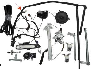 USZCZELKA SZYBY DRZWI PRAWA PRZÓD NISSAN JUKE F15 LIFT 2014-2019