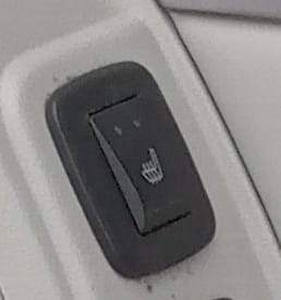PRZYCISK OGRZEWANIA SIEDZISKA FOTELA PRAWY TYŁ VOLKSWAGEN ROUTAN