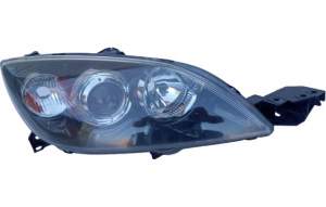 LAMPA PRAWA PRZÓD XENON MAZDA 3 BK