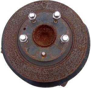 ZWROTNICA PIASTA TARCZA HAMULCOWA KOTWICZNA LEWA TYŁ MAZDA 6 GJ III