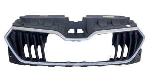 CHROM ATRAPA GRILL ZDERZAKA PRZÓD 6V0853653C SKODA FABIA III 2014-