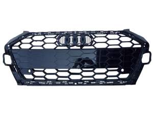 ATRAPA KRATKA ZDERZAKA GRILL PRZÓD AUDI A4 RS4 B9 8W0 LIFT