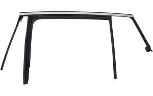 USZCZELKA RAMKA SZYBY DRZWI CHROM LISTWA LEWA TYŁ INFINITI Q30 QX30