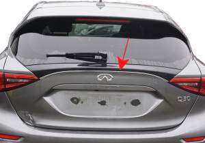 LISTWA BLENDA KLAPY BAGAŻNIKA CHROM INFINITI Q30 2.2 DIESEL QX30