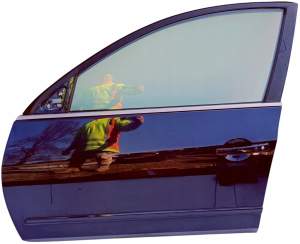 SZYBA BOCZNA DRZWI LEWA PRZÓD NISSAN ALTIMA IV 4 L32 2007-2012