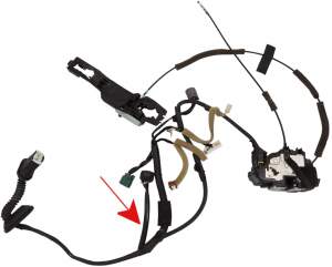 WIĄZKA INSTALACJA DRZWI PRAWA TYŁ INFINITI Q70 M30d M35 M37 M56