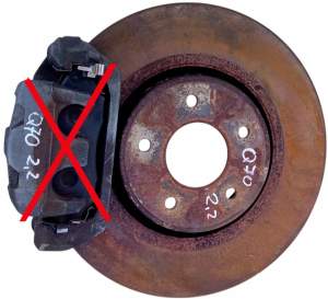 TARCZA HAMULCOWA LEWA PRZÓD INFINITI Q70 M M35 M45 QX70 FX FX35 FX45 QX50