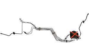 RURKI PRZEWODY HAMULCOWE ABS NISSAN ALTIMA IV 4 L32 2007-2012