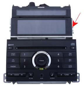 WYŚWIETLACZ RADIA ODTWARZACZA CD NISSAN MAXIMA A34 06-08 LIFT 28090ZK30A