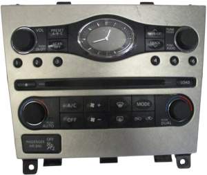 PANEL NAWIEWU KLIMATYZACJI ZEGAREK INFINITI G35 INFINITI EX 25391JK60B