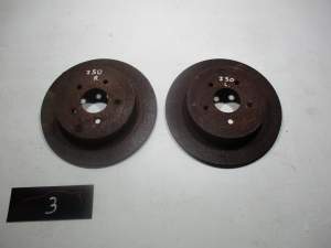 TARCZ TARCZA TYŁ PRAWA LEWA NISSAN MURANO Z50