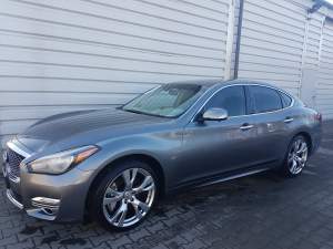 DRZWI LEWE TYLNE TYŁ GOŁE INFINITI Q70 2013-