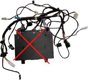 WIĄZKA INSTALACJA FOTELA KIEROWCY BMW 3 E90 E91 E92