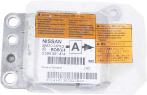 MODUŁ STEROWNIK PODUSZEK AIRBAG NISSAN MICRA K12 98820AX502