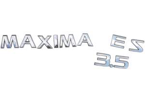 EMBLEMAT ZNACZEK NAPIS "MAXIMA 3.5 ES" NISSAN MAXIMA A34 2004-2008