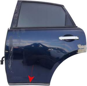 LISTWA DOLNA DRZWI LEWA TYŁ TYLNA CHROM INFINITI FX35 FX45 03-05 PRZED LIFT