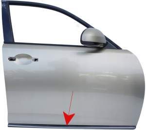 LISTWA DOLNA DRZWI PRAWA PRZÓD CHROM INFINITI FX35 FX45 03-05 PRZED LIFT