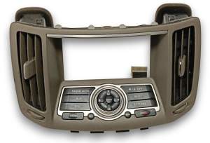 PANEL RADIA SRS RAMKA WYŚWIETLACZA KRATKI NAWIEWU INFINITI G35 LIFT G37 Q60