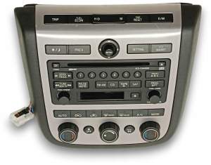 PANEL RADIA ODTWARZACZA KLIMATYZACJI NISSAN MURANO I Z50 28395CA105