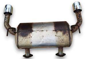 WYDECH TŁUMIK KOŃCOWY INFINITI Q50 3.0T 201004GE0B