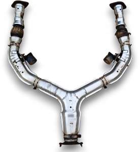 TŁUMIK WYDECH PRZÓD Y-PIPE INFINITI QX70 FX35 FX37 Q50 Q60 QX50 EX35 EX37