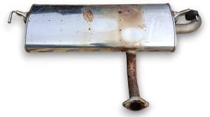 WYDECH TŁUMIK KOŃCOWY NISSAN QASHQAI II J11 1.6 DIG-T BENZYNA 201004FA5A