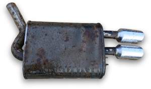 WYDECH TŁUMIK KOŃCOWY LEWY NISSAN MAXIMA A34 VI 2004-2008 20100ZK31A