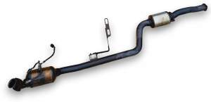 RURA WYDECHOWA TŁUMIK KATALIZATOR MERCEDES E W211 E350 E500 3.5 CLS W218