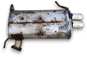 WYDECH TŁUMIK KOŃCOWY MITSUBISHI OUTLANDER II 2.2 DIESEL