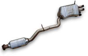 WYDECH TŁUMIK KOŃCOWY ŚRODKOWY MERCEDES CLK W209 A2034912601