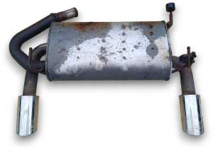 WYDECH TŁUMIK KOŃCOWY INFINITI FX35 S50 2003-2008 20100CG000