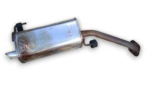 TŁUMIK KOŃCOWY WYDECH NISSAN MICRA K12 1.0 1.2 1.4 1.5 DCI 20100-AY100