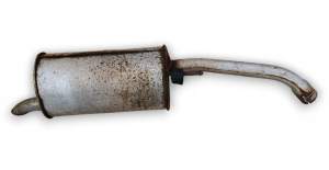 WYDECH TŁUMIK KOŃCOWY NISSAN MICRA K12 1.5 DCI