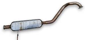 TŁUMIK ŚRODKOWY RURA WYDECHOWA RENAULT VEL SATIS 3.0 DCI