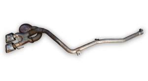 RURA TŁUMIK ŚRODKOWY KOŃCOWY PRAWY MASERATI GHIBLI III M157 3.0d 670006945