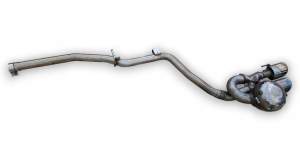 RURA TŁUMIK ŚRODKOWY KOŃCOWY LEWY MASERATI GHIBLI III M157 3.0d 670006946