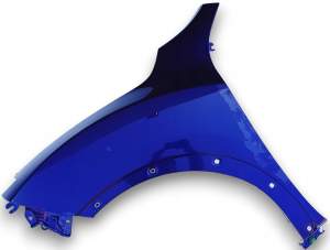 BŁOTNIK LEWY PRZÓD PRZEDNI RBN INK BLUE PEARL NISSAN JUKE F15 I LIFT 14-19