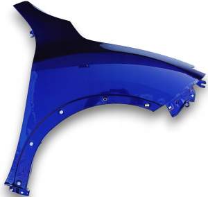 BŁOTNIK PRAWY PRZÓD PRZEDNI RBN INK BLUE PEARL NISSAN JUKE F15 I LIFT 14-19