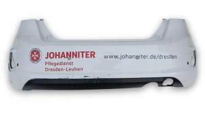 ZDERZAK TYŁ TYLNY FORD FIESTA MK8 VIII H1BBF954B1