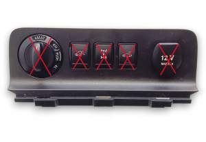 PANEL RAMKA PRZEŁĄCZNIKÓW NAPĘDÓW TRYBU JAZDY MERCEDES W470 X470 969TH5XA0A