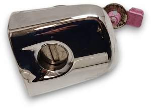 KOŃCÓWKA KLAMKI POD KLUCZ CHROM LEWY PRZÓD NISSAN NAVARA D23 NP300