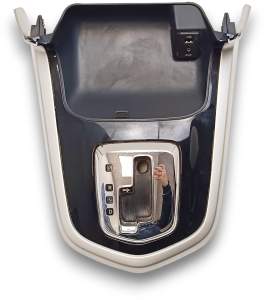 PANEL RAMKA DEKOR CHROM DŹWIGNI ZMIANY BIEGÓW AUTOMAT NISSAN NAVARA D23