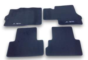 DYWANIKI WELUROWE CZARNE INFINITI QX50 EX30 EX35 EX37 KE7451B589