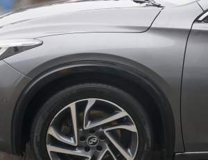 BŁOTNIK LEWY PRZÓD PRZEDNI GOŁY KAD GRAY METALLIC INFINITI Q30