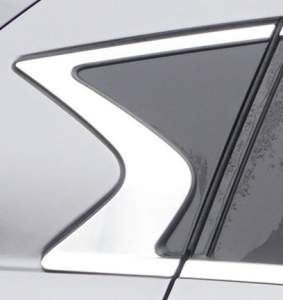 SZYBA KAROSERYJNA PRAWA TYŁ TYLNA INFINITI Q30