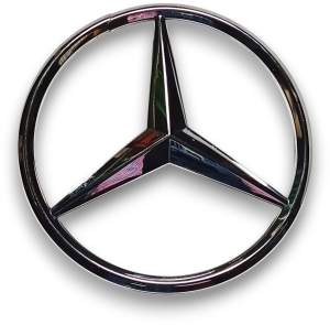ZNACZEK LOGO EMBLEMAT GRILLA ATRAPY MERCEDES