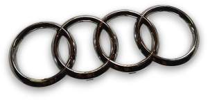 EMBLEMAT LOGO ZNACZEK AUDI Q3 Q8 E-TRON 4KE853605