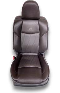 FOTEL LEWY KIEROWCY SKÓRA INFINITI Q70 M30d M35 M37 M56
