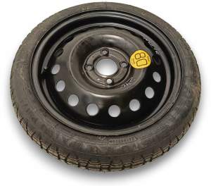 KOŁO ZAPASOWE DOJAZDOWE 14" DUNLOP SPACE MISER NISSAN NOTE E11 MICRA K12
